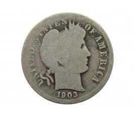 США дайм (10 центов) 1903 г. О