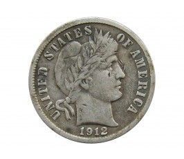 США дайм (10 центов) 1912 г. S