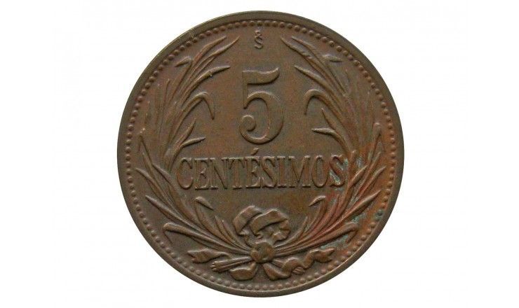 Уругвай 5 сентесимо 1946 г.