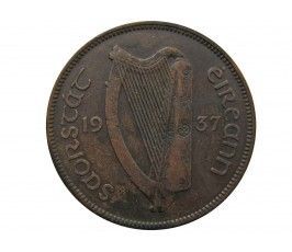 Ирландия 1/2 пенни 1937 г.