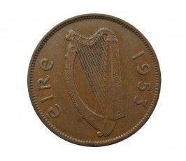Ирландия 1/2 пенни 1953 г.