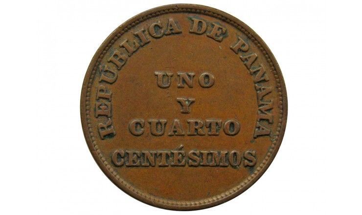 Панама 1 1/4 сентесимо 1940 г.