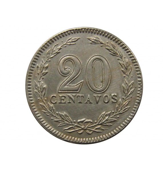 Аргентина 20 сентаво 1921 г.