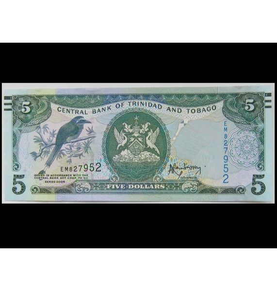Тринидад и Тобаго 5 долларов 2006 (2015 г.)