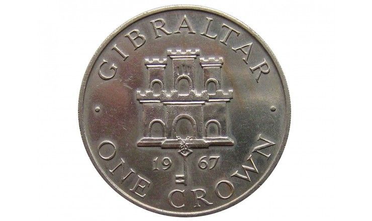 Гибралтар 1 крона 1967 г.