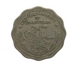 Пакистан 1 анна 1949 г. (точка после даты)