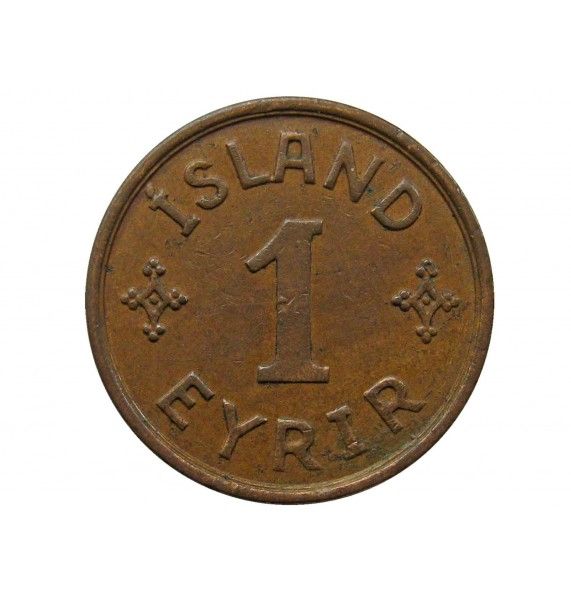 Исландия 1 аурар 1939 г.
