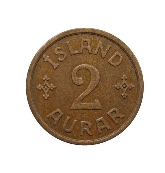 Исландия 2 аурар 1938 г.