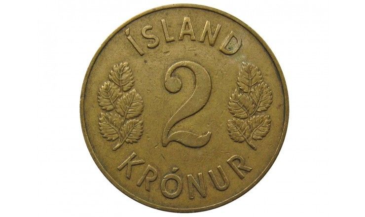 Исландия 2 кроны 1946 г.
