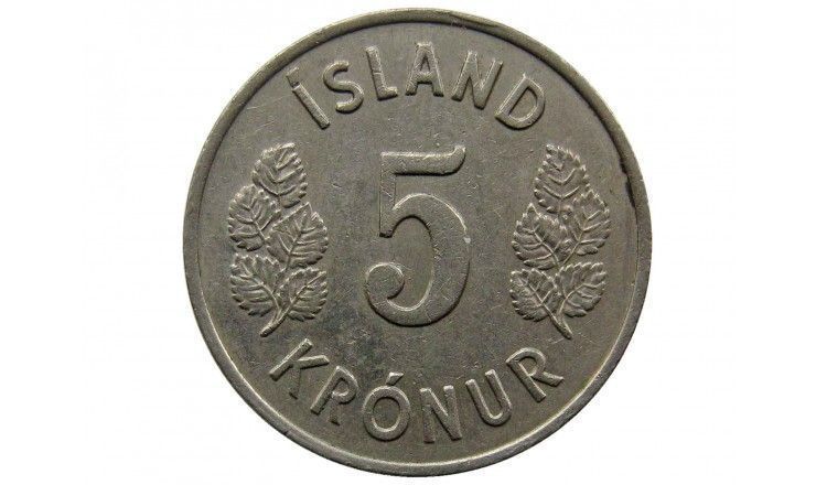 Исландия 5 крон 1969 г.