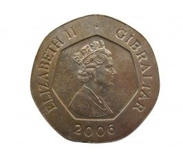 Гибралтар 20 пенсов 2006 г.