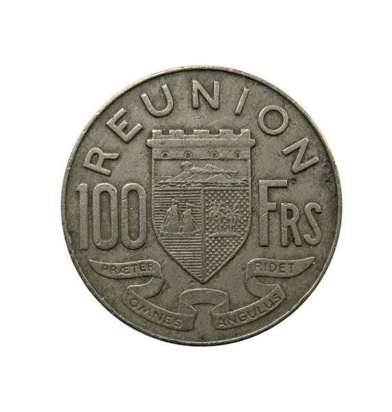 Реюньон 100 франков 1964 г.