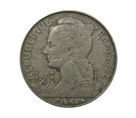 Реюньон 100 франков 1964 г.