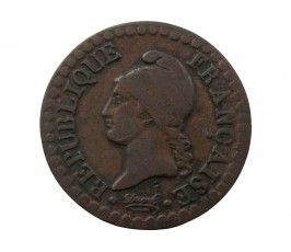 Франция 1 сантим 1798-99 г. Lan 7 A