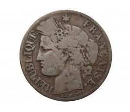 Франция 2 франка 1871 г. А
