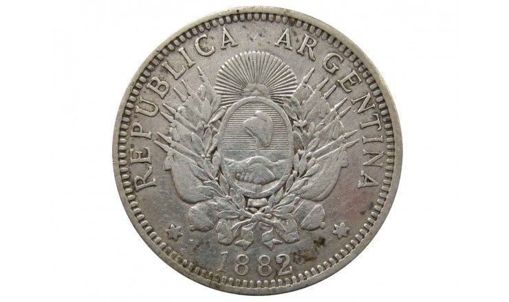 Аргентина 50 сентаво 1882 г.