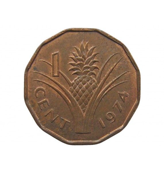 Свазиленд 1 цент 1974 г.
