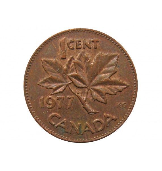 Канада 1 цент 1977 г.