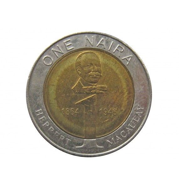 Нигерия 1 найра 2006 г.