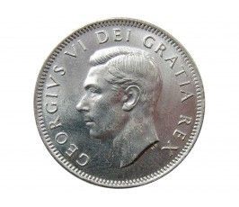 Канада 25 центов 1951 г.