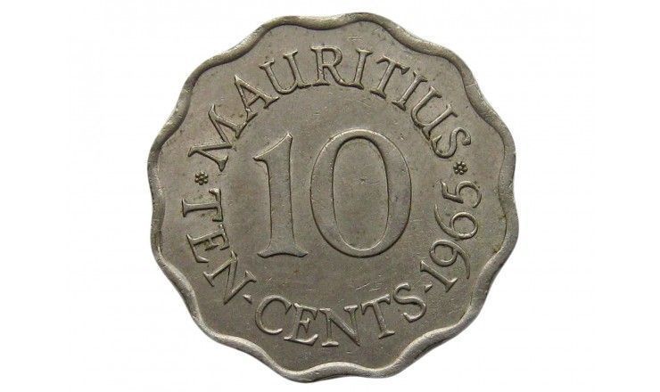 Маврикий 10 центов 1965 г.