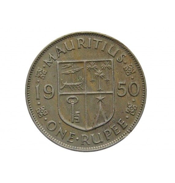 Маврикий 1 рупия 1950 г.