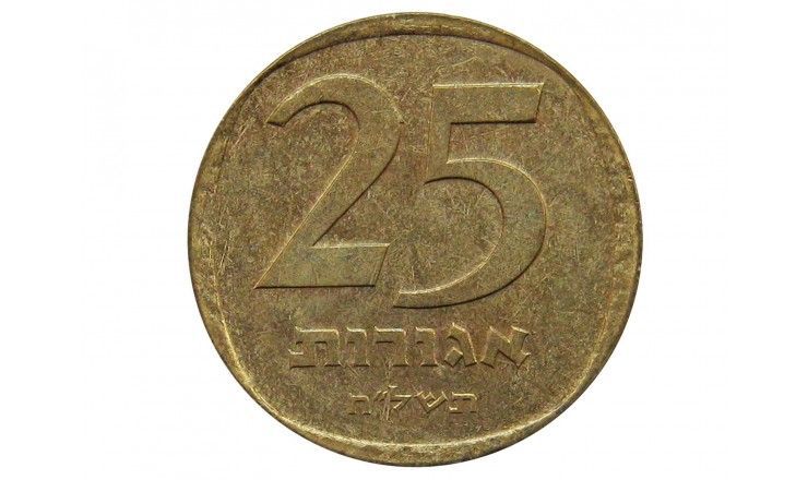 Израиль 25 агорот 1975 г.