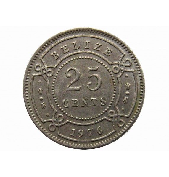Белиз 25 центов 1976 г.
