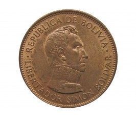 Боливия 10 боливиано (1 боливар) 1951 г.