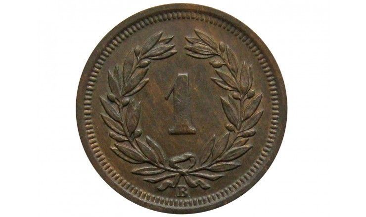 Швейцария 1 раппен 1927 г.