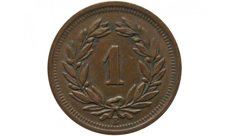 Швейцария 1 раппен 1938 г.