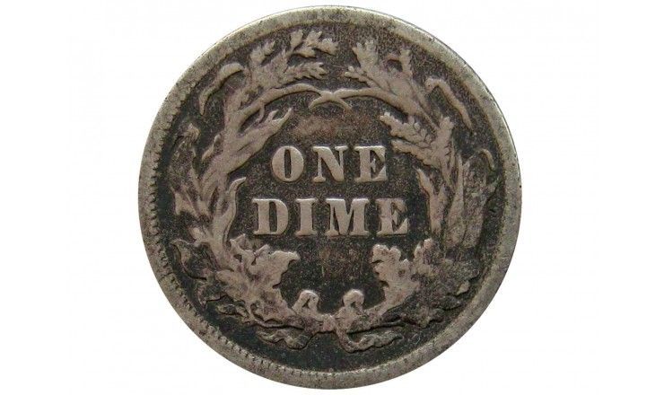 США дайм (10 центов) 1885 г.
