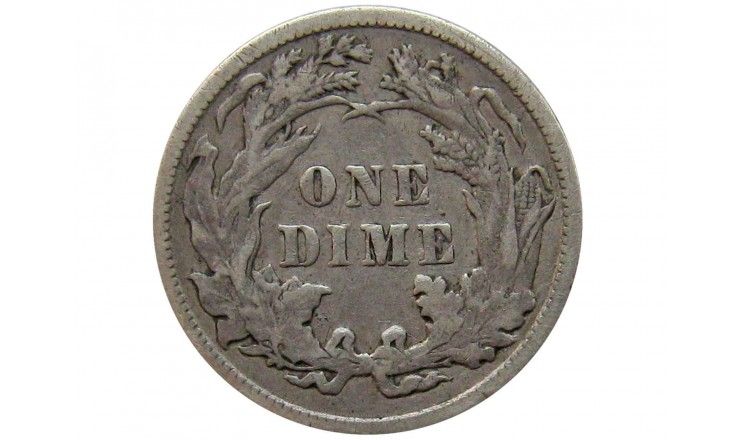 США дайм (10 центов) 1887 г.