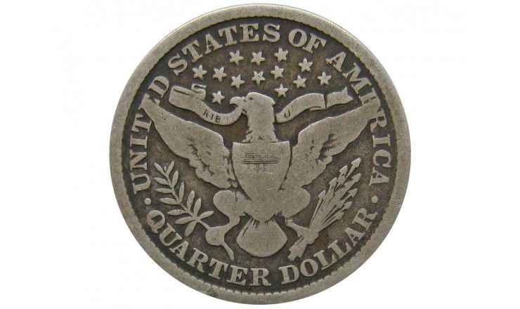 США квотер (25 центов) 1897 г.