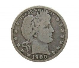 США квотер (25 центов) 1900 г.