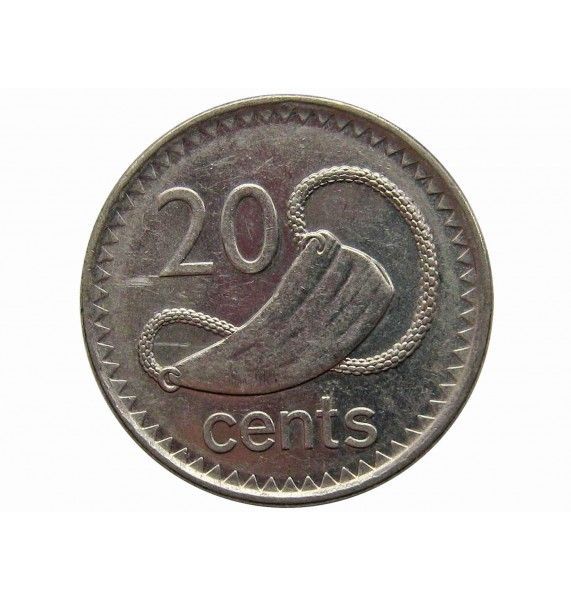 Фиджи 20 центов 2009 г.
