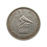 Южная Родезия 1 шиллинг 1939 г.