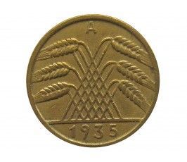 Германия 10 пфеннигов (reichs) 1935 г. A
