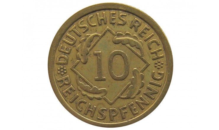 Германия 10 пфеннигов (reichs) 1936 г. E