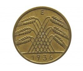 Германия 10 пфеннигов (reichs) 1936 г. E