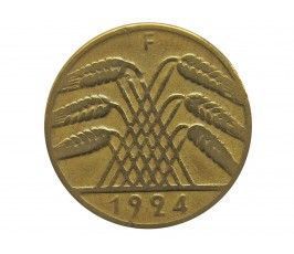 Германия 10 пфеннигов (renten) 1924 г. F