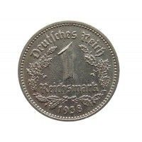 Германия 1 марка 1938 г. F