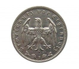 Германия 1 марка 1938 г. F