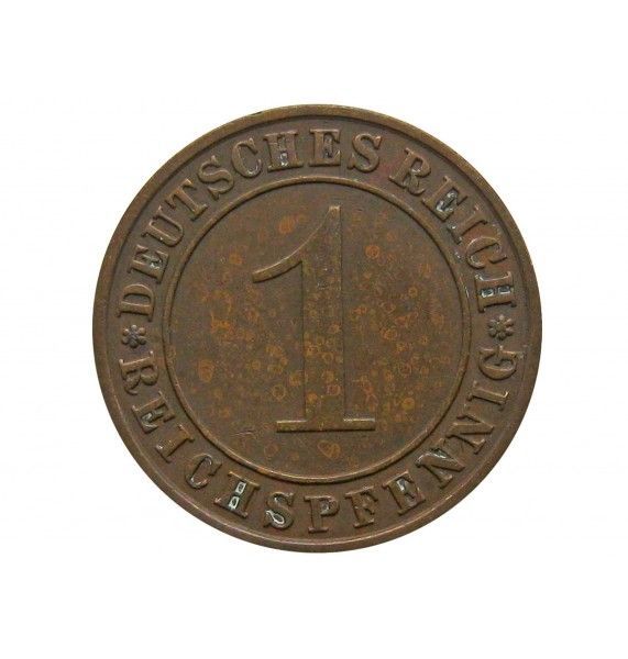 Германия 1 пфенниг (reichs) 1928 г. A