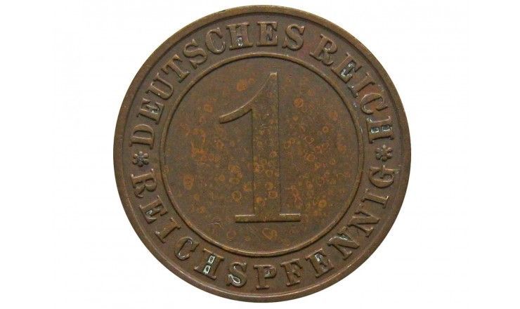 Германия 1 пфенниг (reichs) 1928 г. A