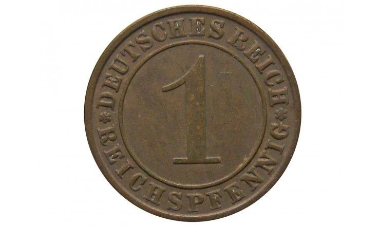 Германия 1 пфенниг (reichs) 1932 г. A 
