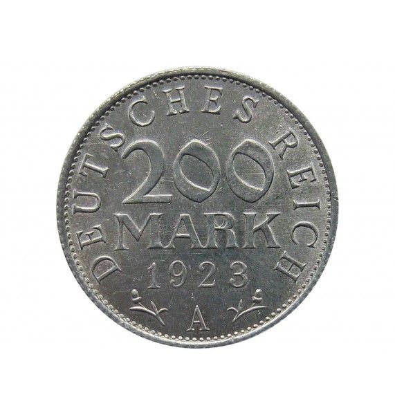 Германия 200 марок 1923 г. A