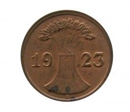 Германия 2 пфеннига (renten) 1923 г. D