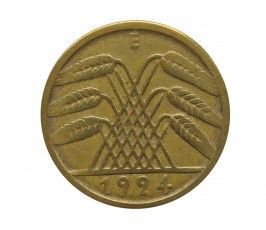 Германия 5 пфеннигов (renten) 1924 г. E