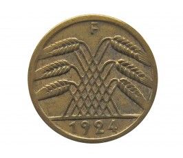 Германия 5 пфеннигов (renten) 1924 г. F
